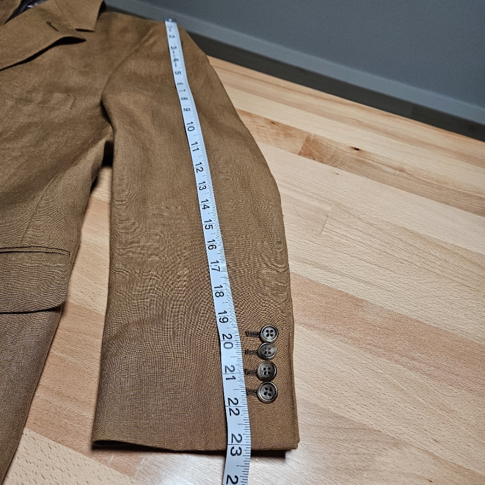 Men's Brown Sport Coat Blazer - Picture 4 of 9